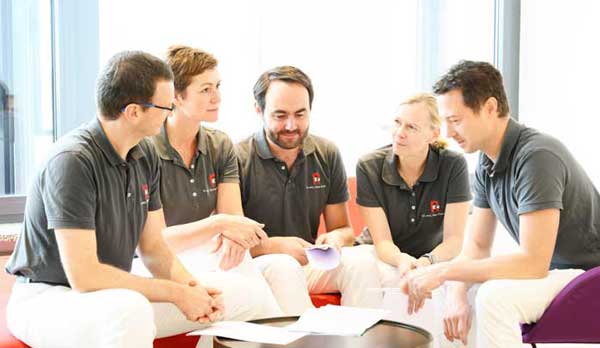 Teambesprechung Knochendichtemessung Radiologie München Süd West