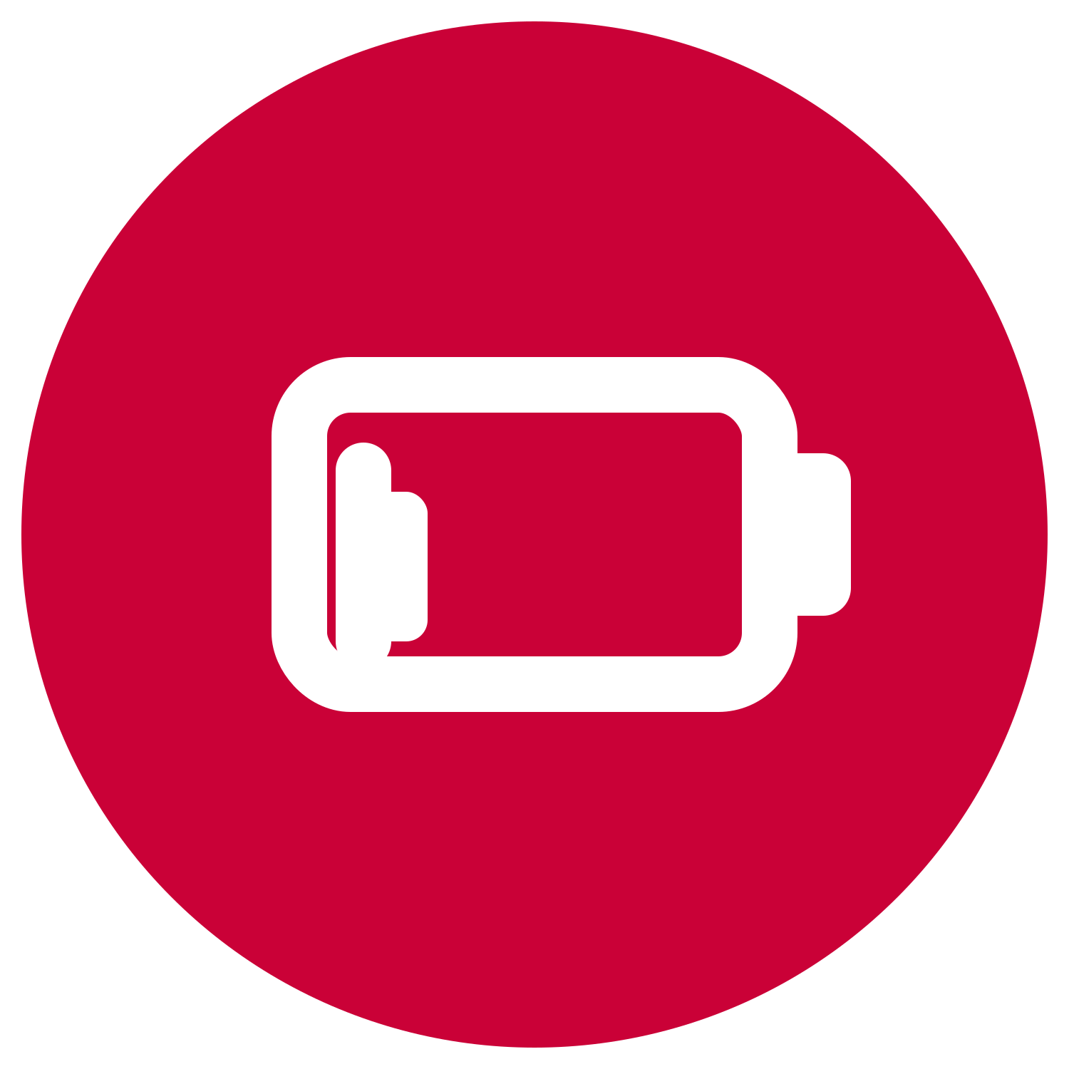 Icon: deutlicher Kraftverlust beim Abrollen (Achillessehne)