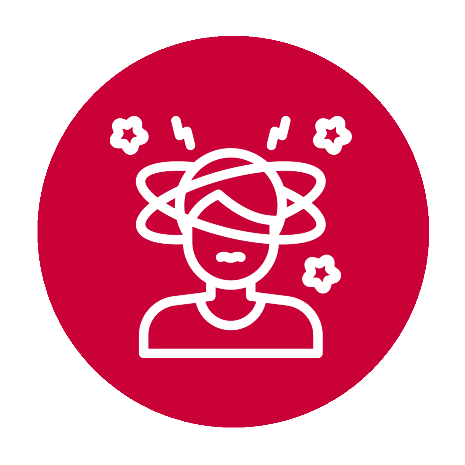 Grafik, die Warnsignale für ernstere Erkrankungen illustriert darstellt: Neben diesen häufigen und meist ungefährlichen Ursachen gibt es auch Symptome, die unbedingt ärztlich abgeklärt werden sollten. Dazu gehören: Schwindel mit Sehstörungen, Sprachschwierigkeiten